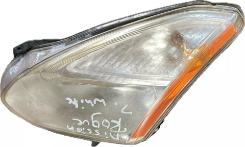 2008-2013 NISSAN ROGUE DRIVER LEFT HEADLIGHT