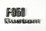 1973 1974 FORD F350 CUSTOM FENDER EMBLEM